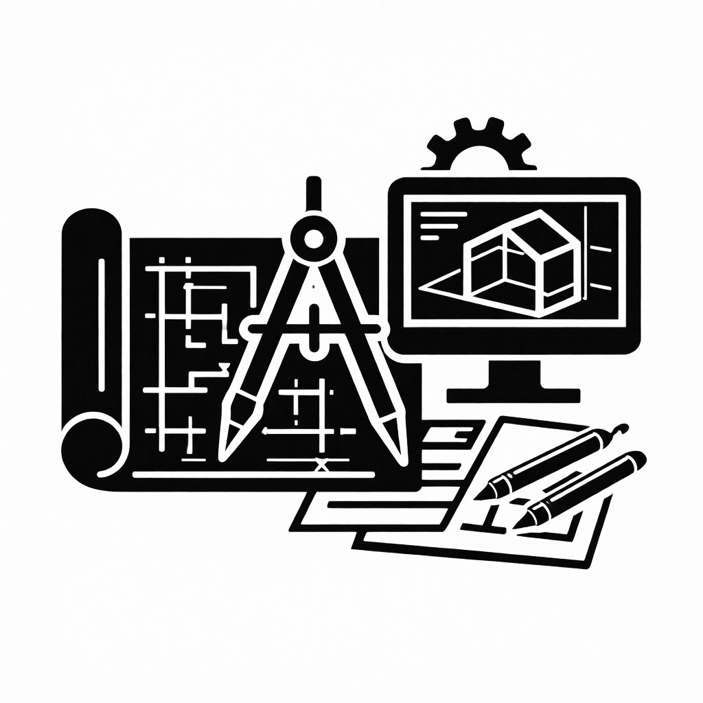 Illustration Technischer Konstrukteur